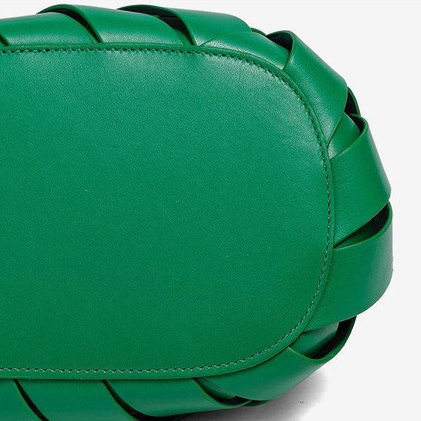Élise Woven Vegan Leather Handbag