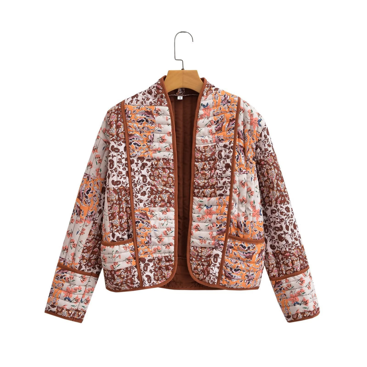 Avéra Open Front Quilted Layering Jacket