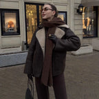 Léa Fall Fur-Lined Chic Jacket