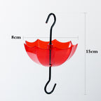 EdenCraft Artisan Glass Hummingbird Feeder with Ant Moat