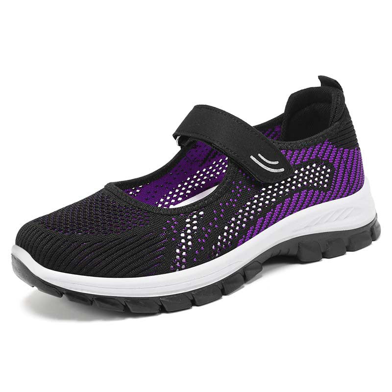 Élise Easy-Wear Velcro Orthopedic Walking Sneakers