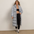 Penelope Longline Puffer Hooded Coat