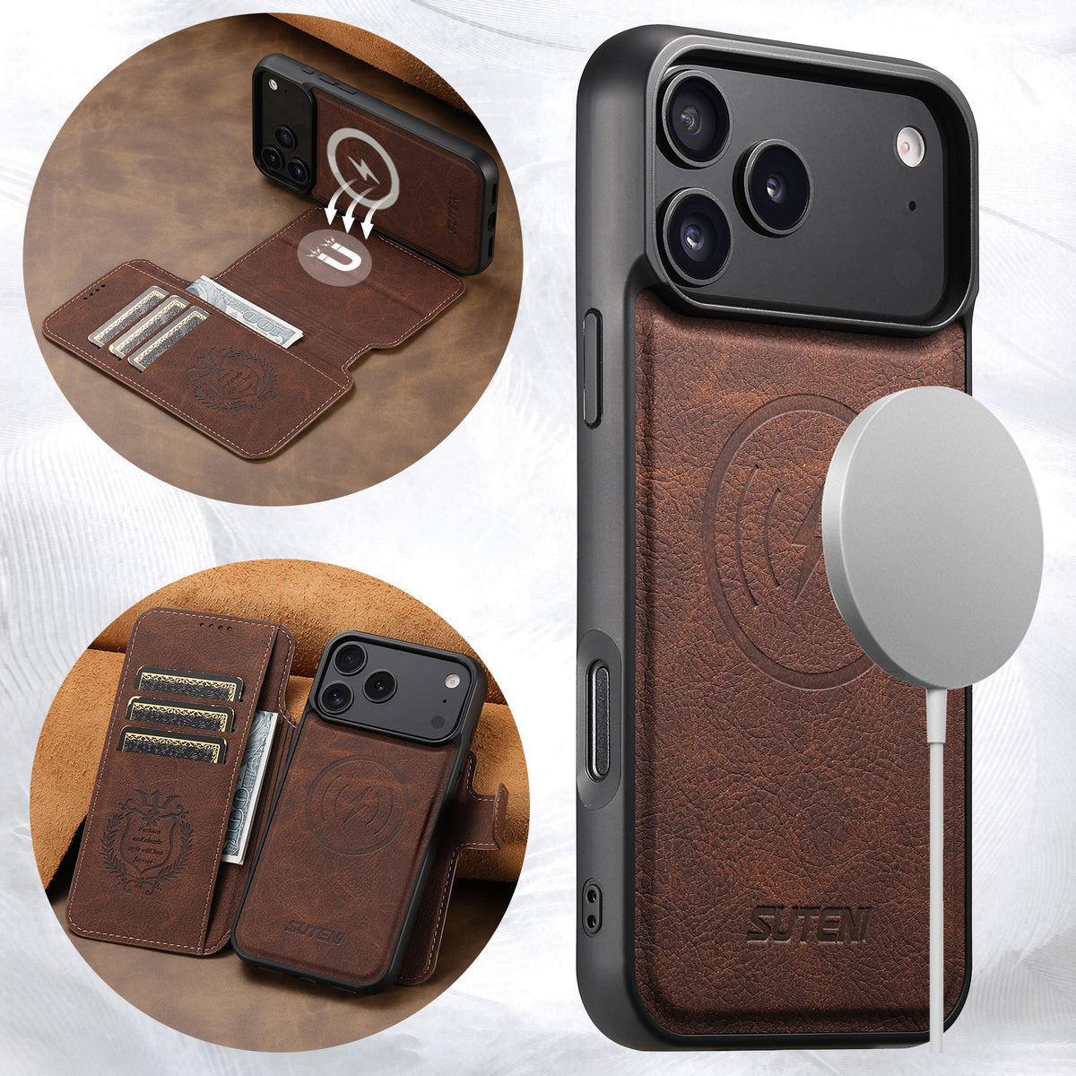Clifford Detachable Wallet Cover iPhone 18 Pro/ProMax Case