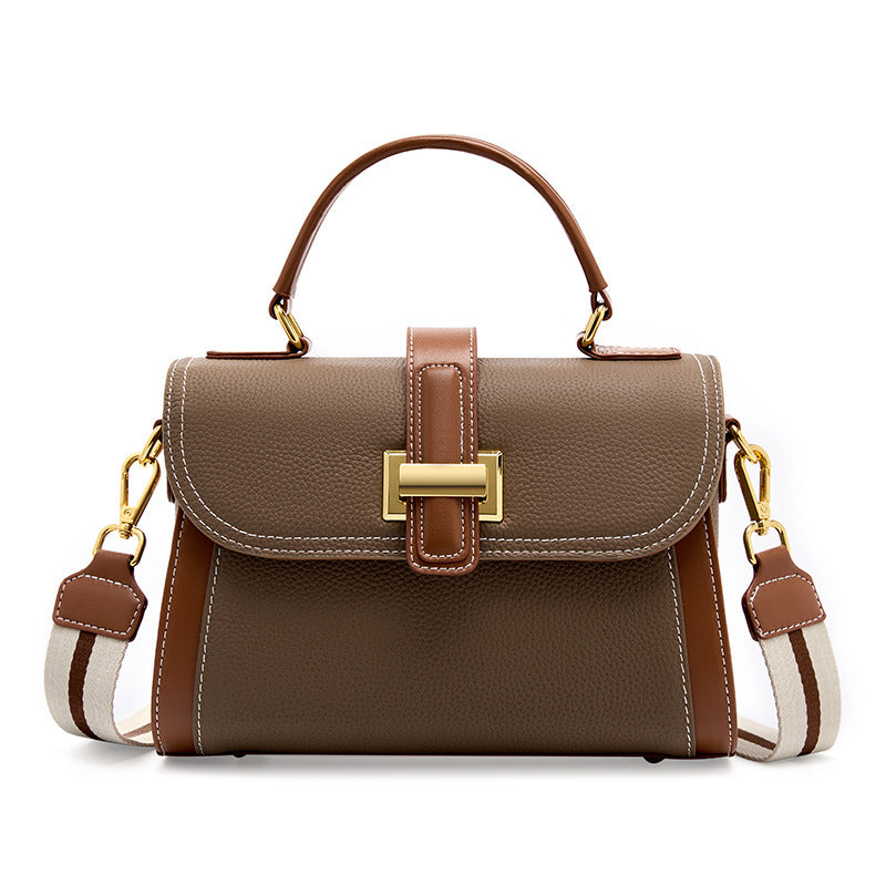 Élise Top-Layer Leather Crossbody Purse
