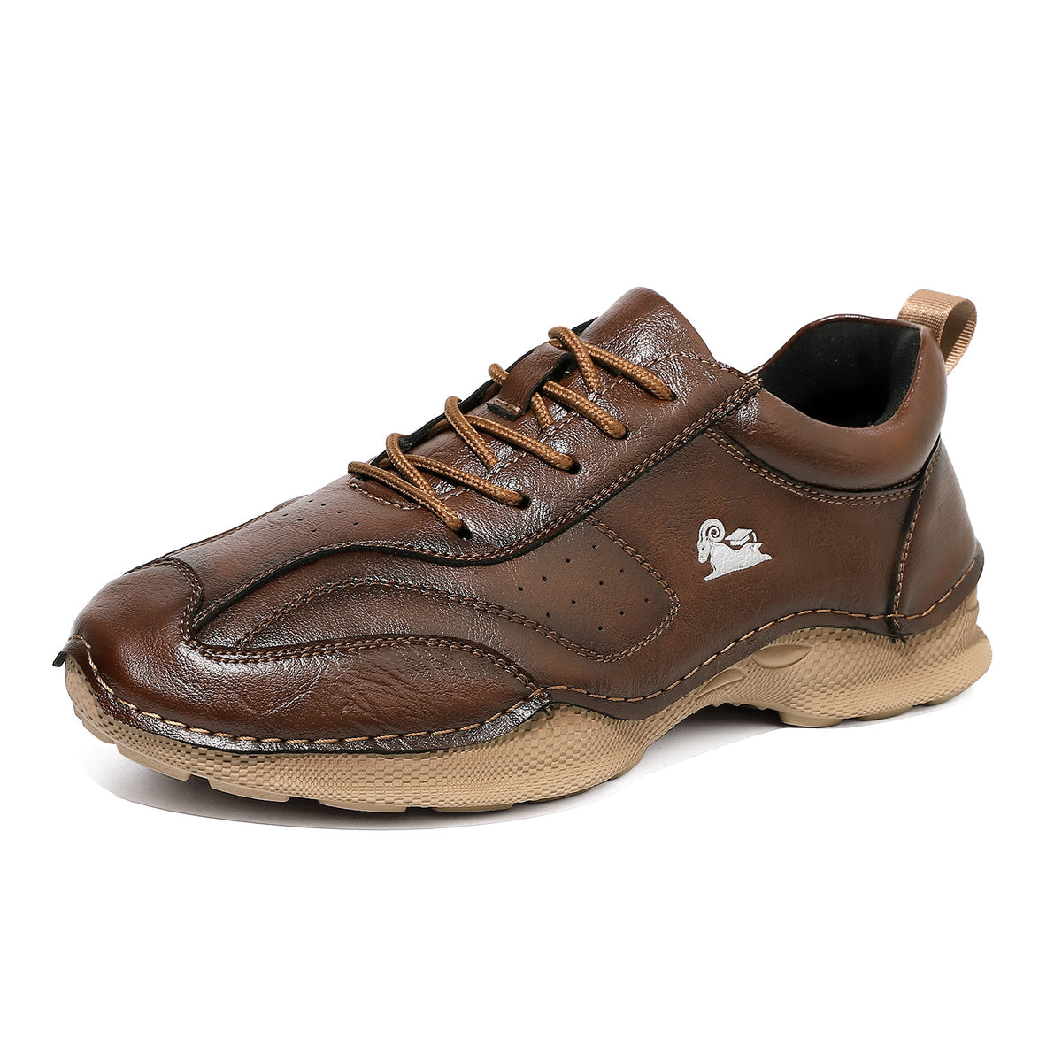 Grant Vintage Stitched Comfort Lace-Ups