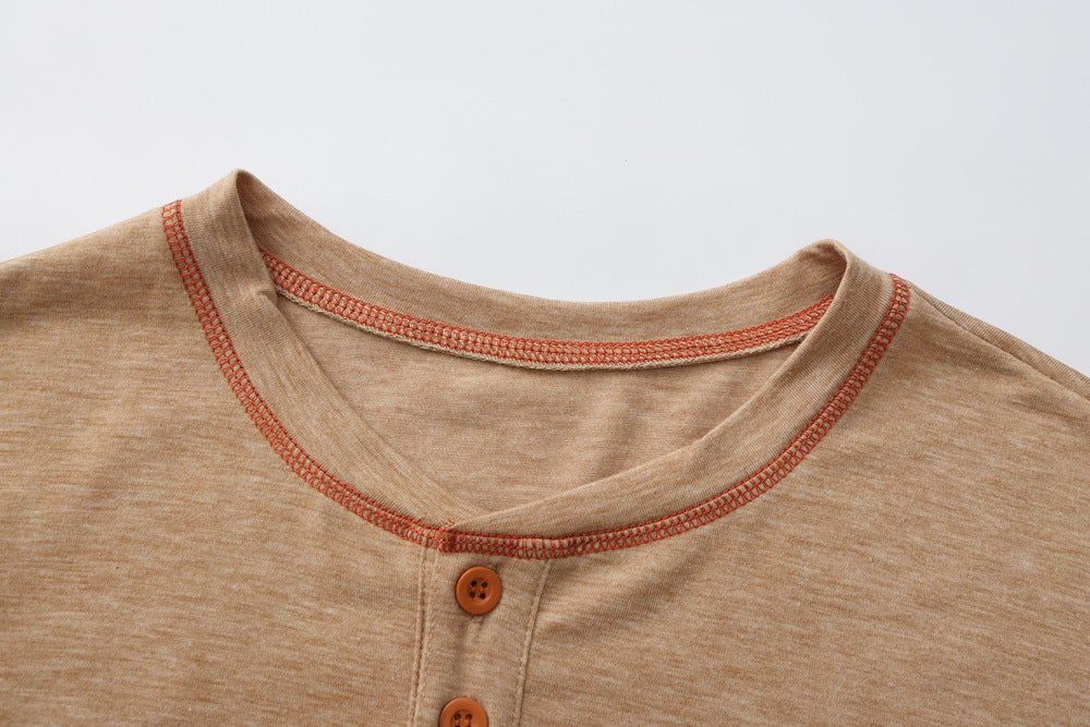 Daniel Brooks Vintage Henley Shirt