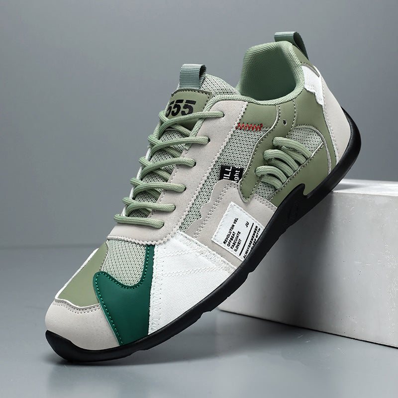 Jonathan Vintage Patchwork Low-Top Trainer
