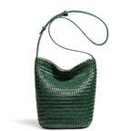 Élise Woven Vegan Leather Bucket Bag