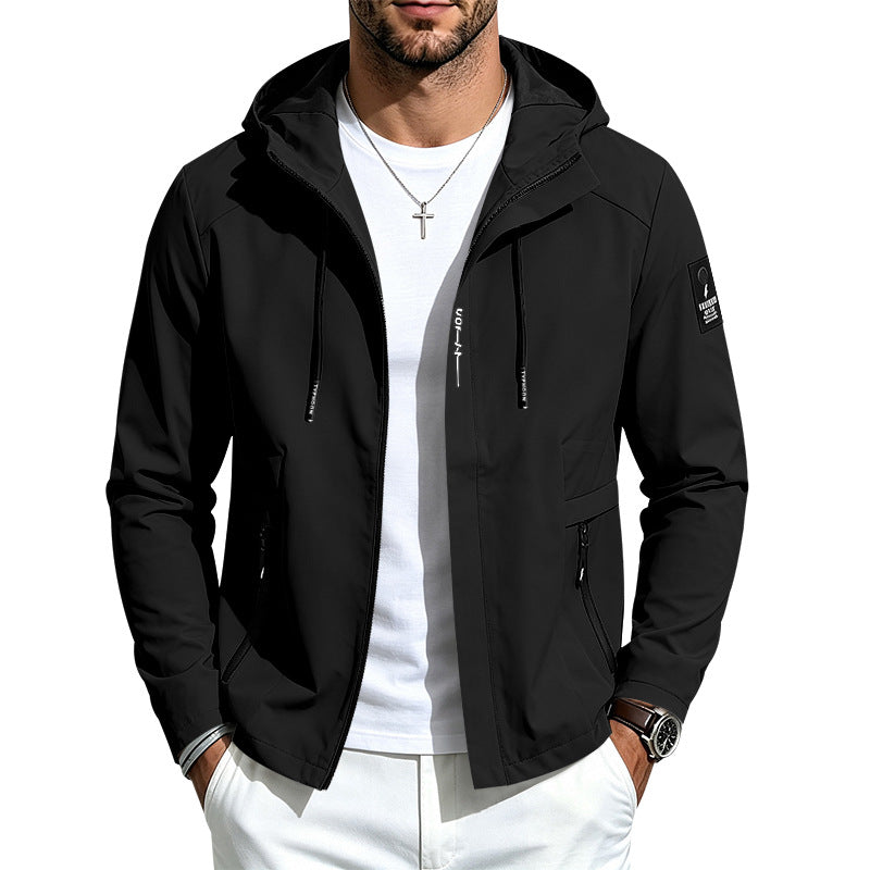 Blake Holloway Horizon Hooded Lightweight Rain Jacket