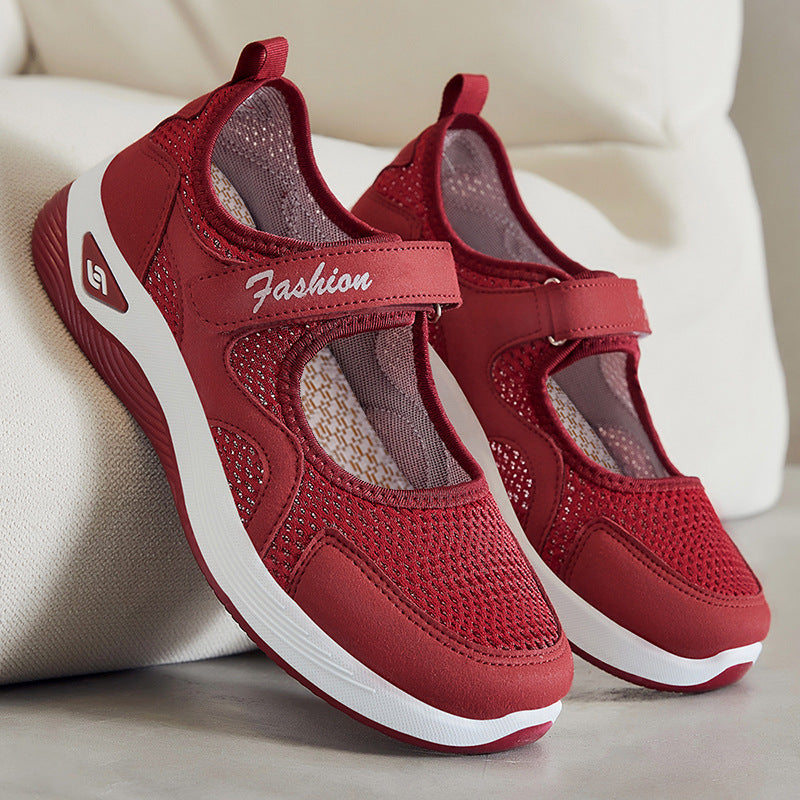 Élise Mesh Mary Jane Orthepedic Sneakers