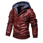 Stryde Vintage Aviator Layered Hoodie Jacket