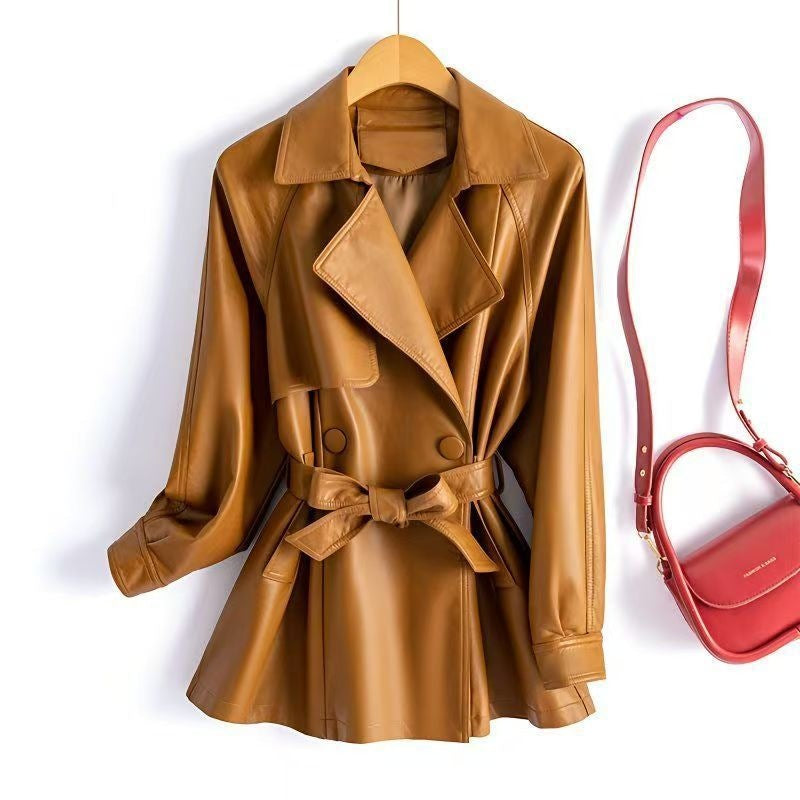 Avéra Fleece Lined Double-Breasted Jacket