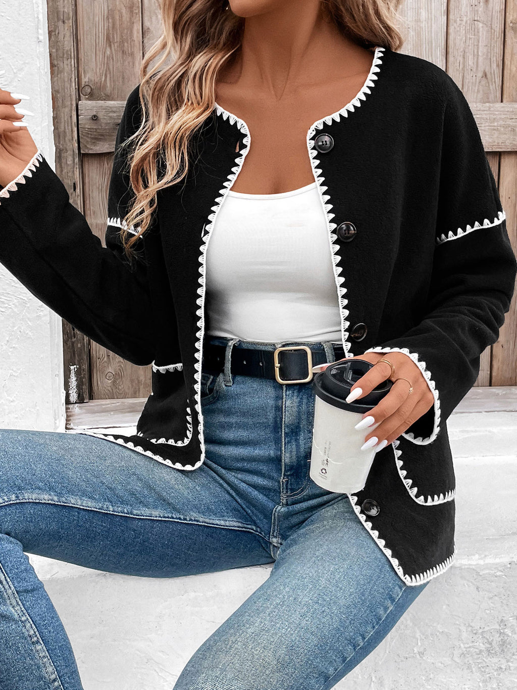 Léa French Lightweight Layer Jacket