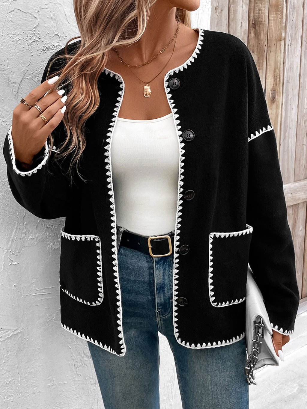 Léa French Lightweight Layer Jacket