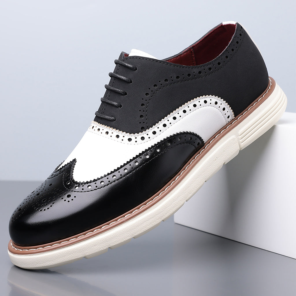 Veridian Signature Brogue Dress Sneakers