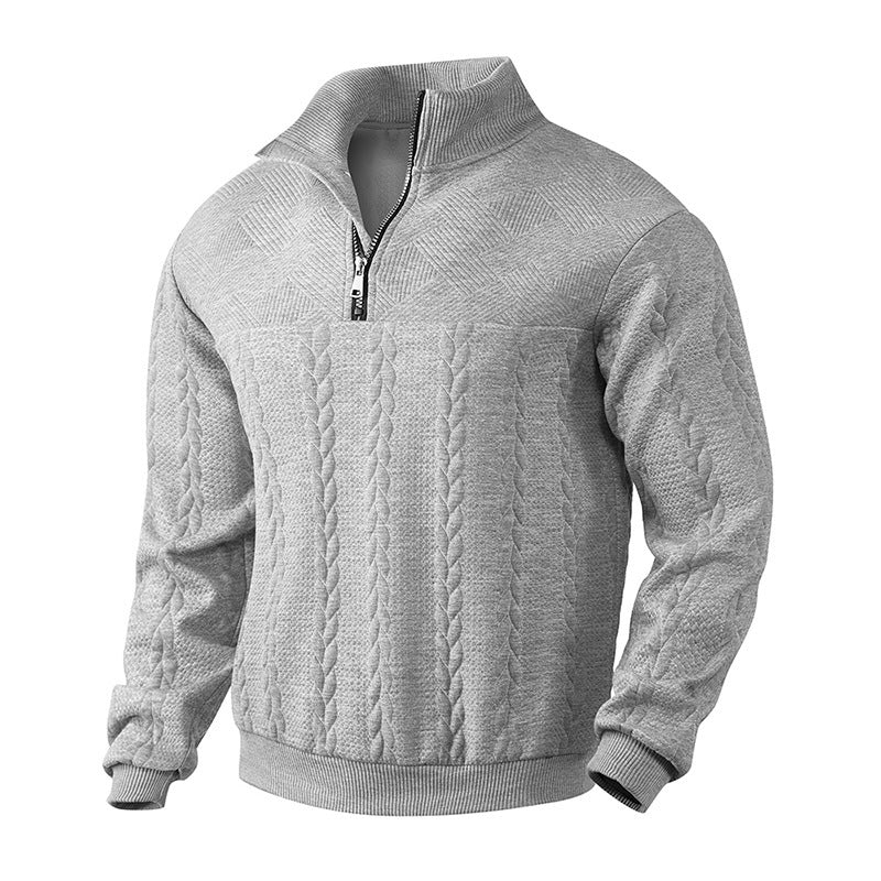 Blake Holloway Jacquard Knit Quarter-Zip