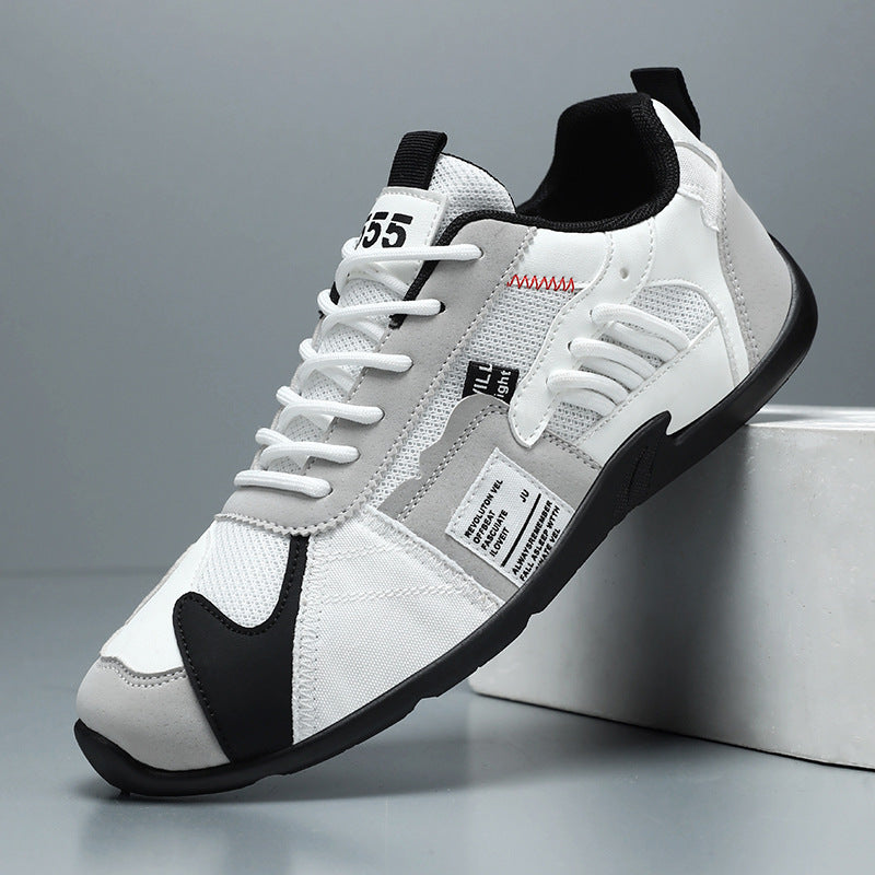 Jonathan Vintage Patchwork Low-Top Trainer