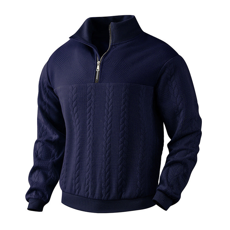 Blake Holloway Jacquard Knit Quarter-Zip