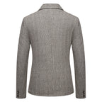Clifford Signature Wool Blend One-Button Blazer
