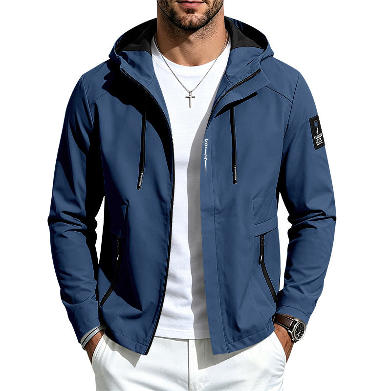 Blake Holloway Horizon Hooded Lightweight Rain Jacket