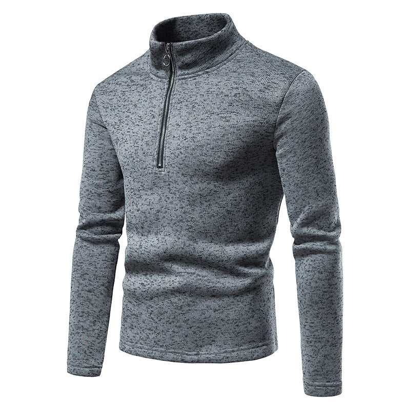 Sterling Mock Neck Microfleece Pullover