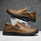 Clifford Vintage Stitched Casual Loafers