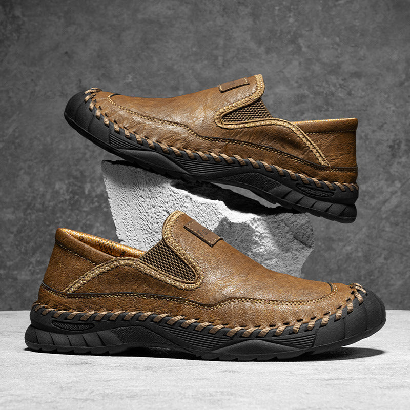 Clifford Vintage Stitched Casual Loafers