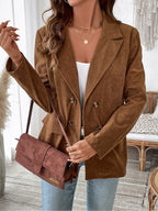 Léa Corduroy Blazer Jacket for Women
