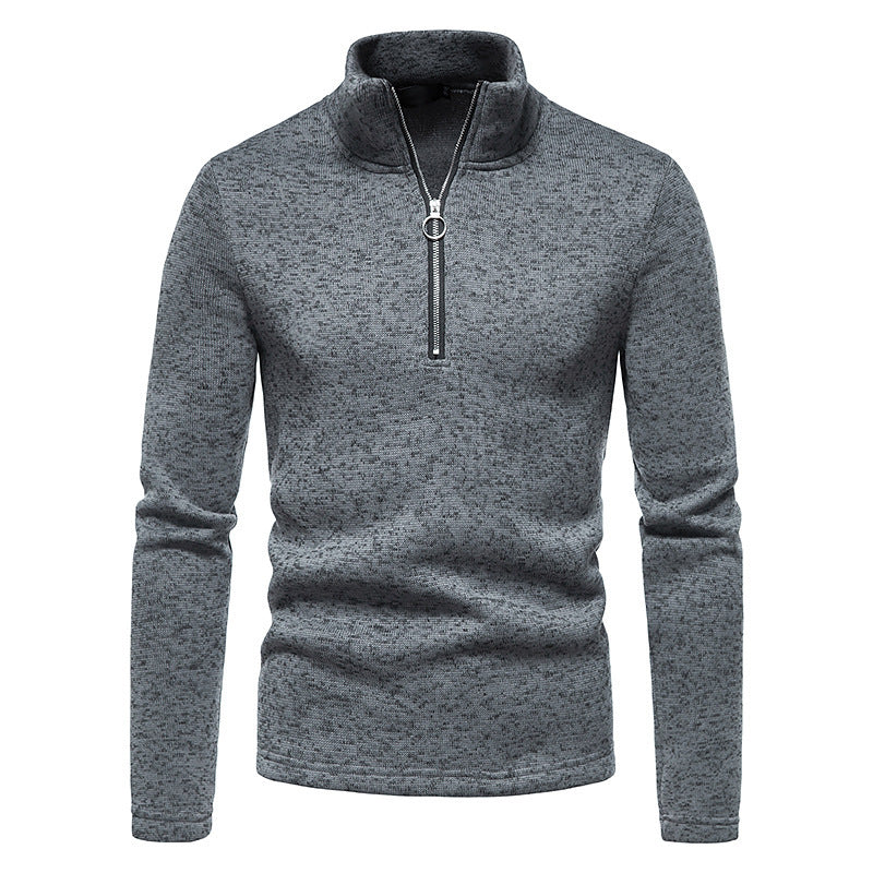 Sterling Mock Neck Microfleece Pullover