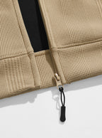 Sterling Waffle Knit Full-Zip Hoodie
