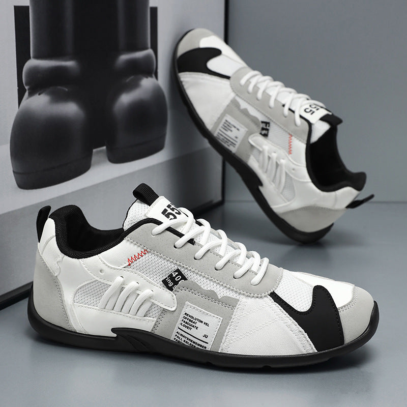 Jonathan Vintage Patchwork Low-Top Trainer