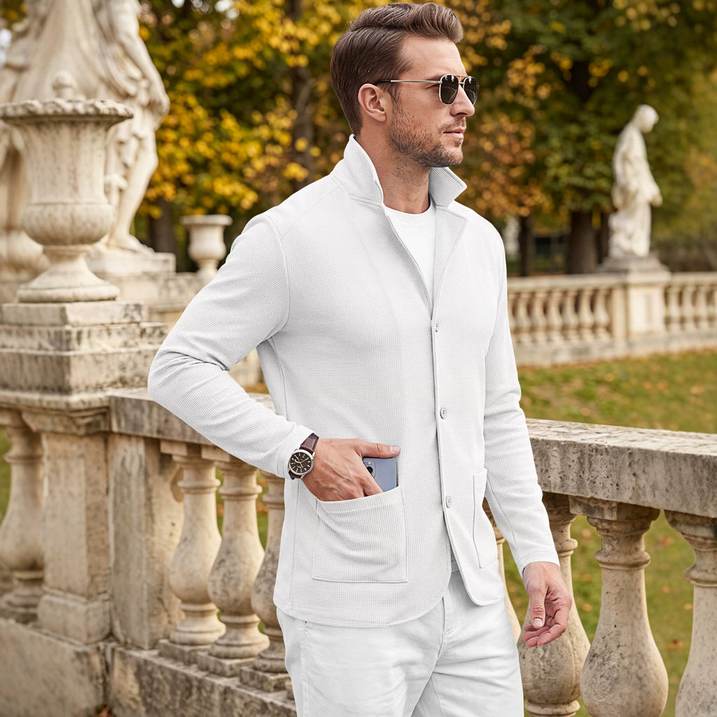 Blake Holloway Classic Waffle Knit Overshirt