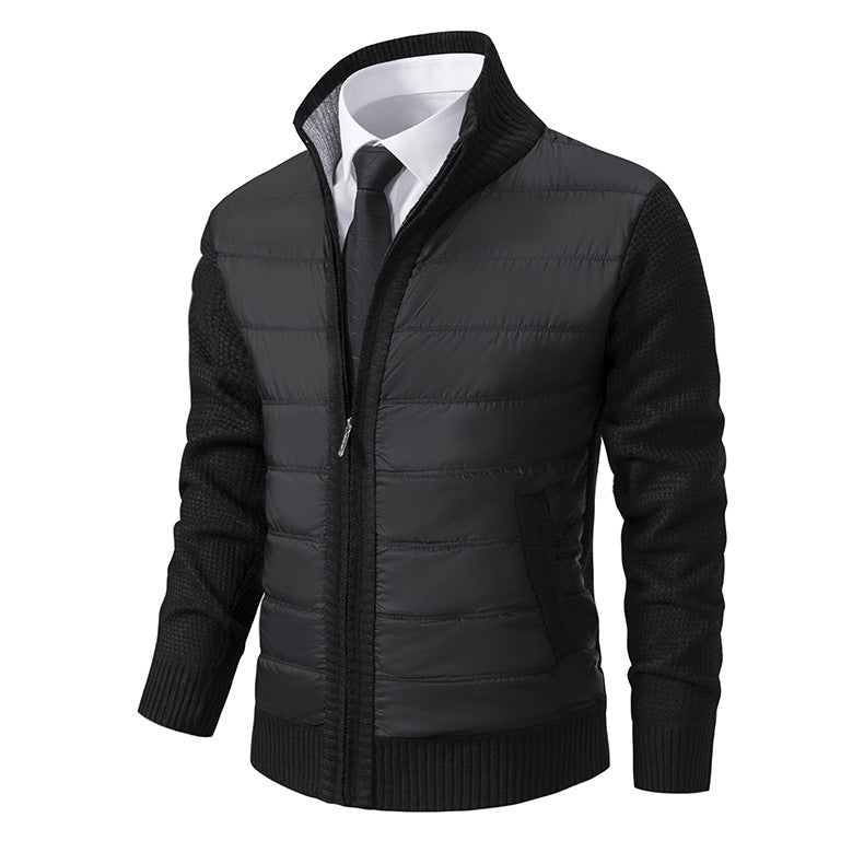 Blake Holloway Quilted Cardigan Puffer Jacket