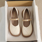 Élise Folded Mary Jane Ballet Flats