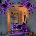 Giant Spooky Halloween Battery-Powered Glowing Spider