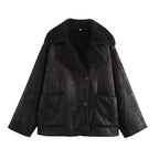 Léa Fall Fur-Lined Chic Jacket