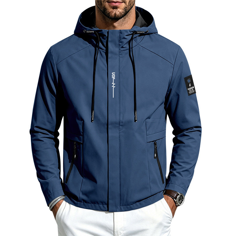 Blake Holloway Horizon Hooded Lightweight Rain Jacket
