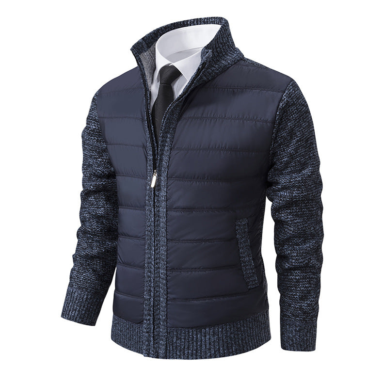 Blake Holloway Quilted Cardigan Puffer Jacket