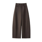 Luciel High-Waist Curved Palazzo Trousers