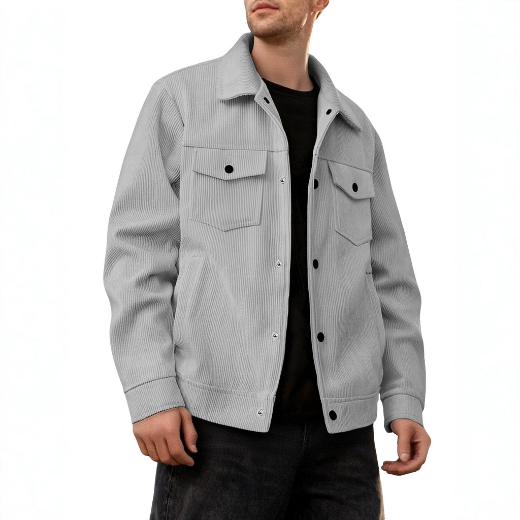 Clifford Corduroy Cargo Lightweight Jacket