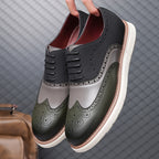 Veridian Signature Brogue Dress Sneakers