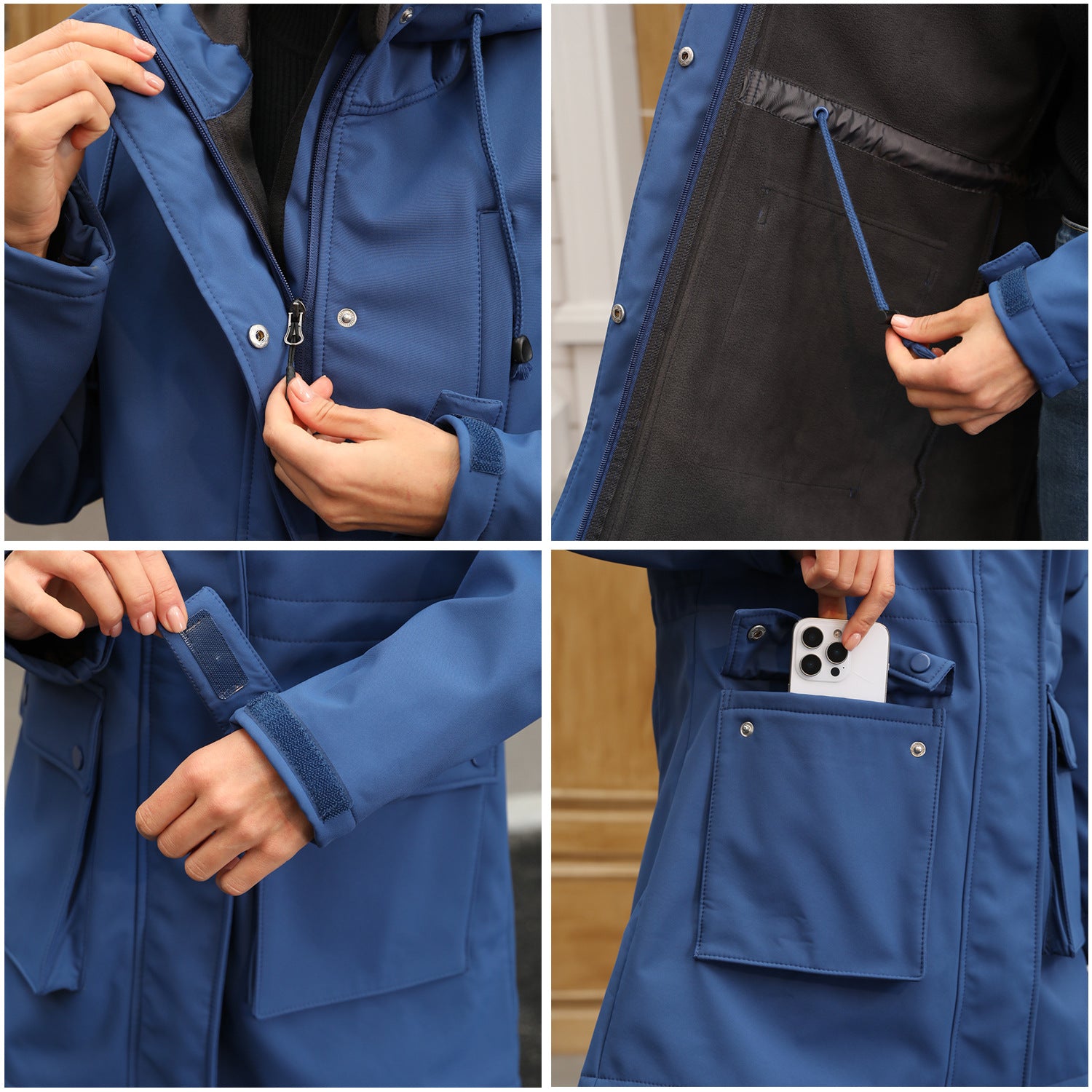Léa All-Weather Windbreaker Rain Jacket