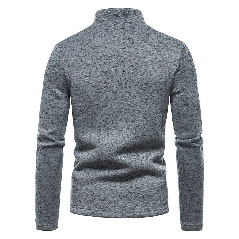Sterling Mock Neck Microfleece Pullover