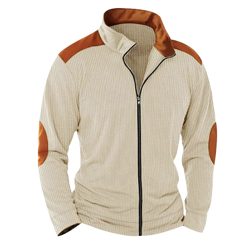 Blake Holloway Ribbed Knit Zip-Up Jacket