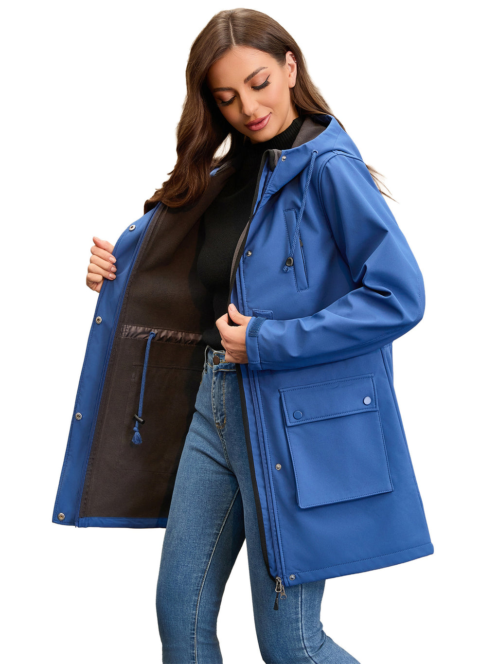 Léa All-Weather Windbreaker Rain Jacket