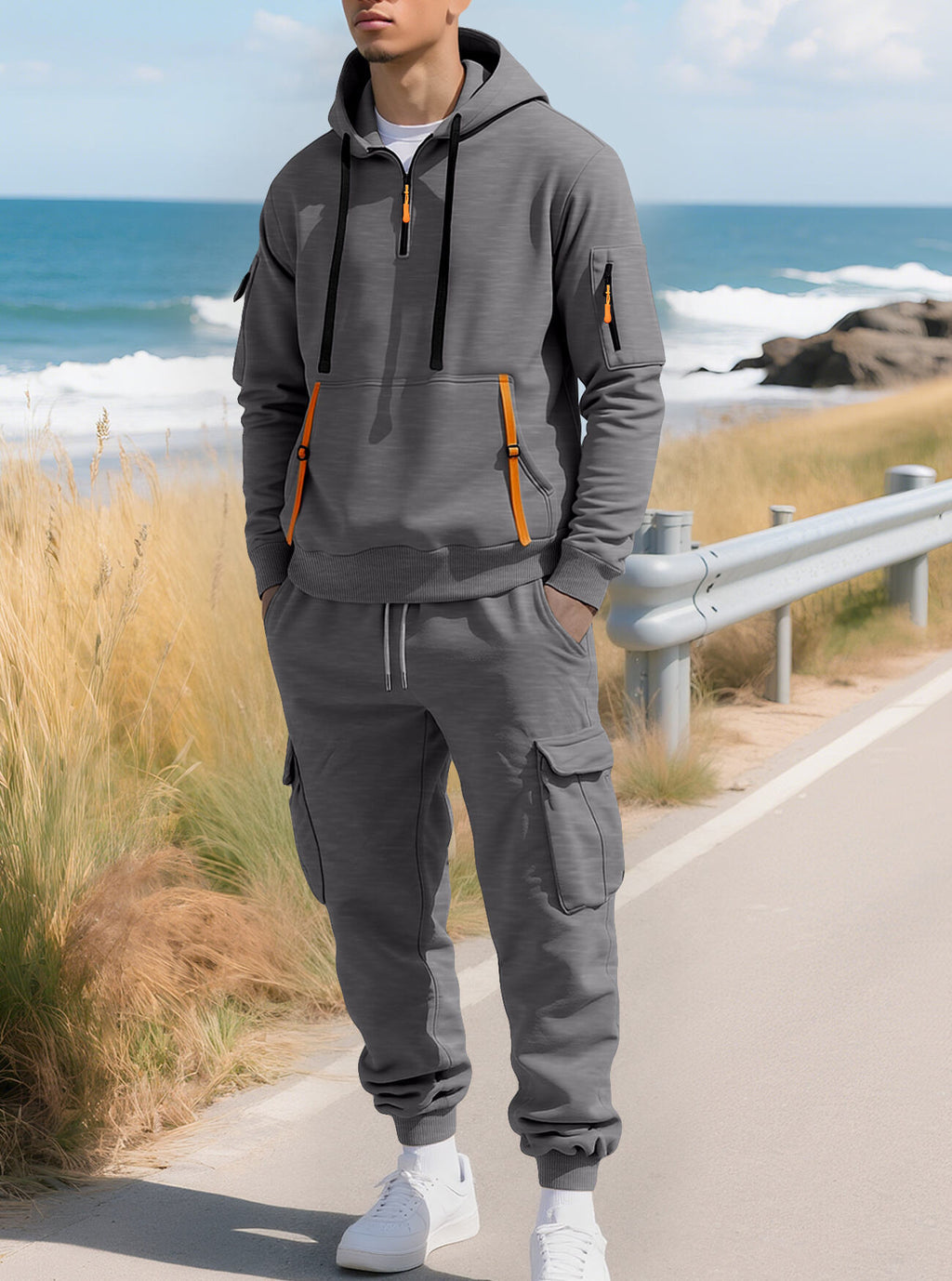 Blake Holloway Athleisure Cargo Tracksuit Set