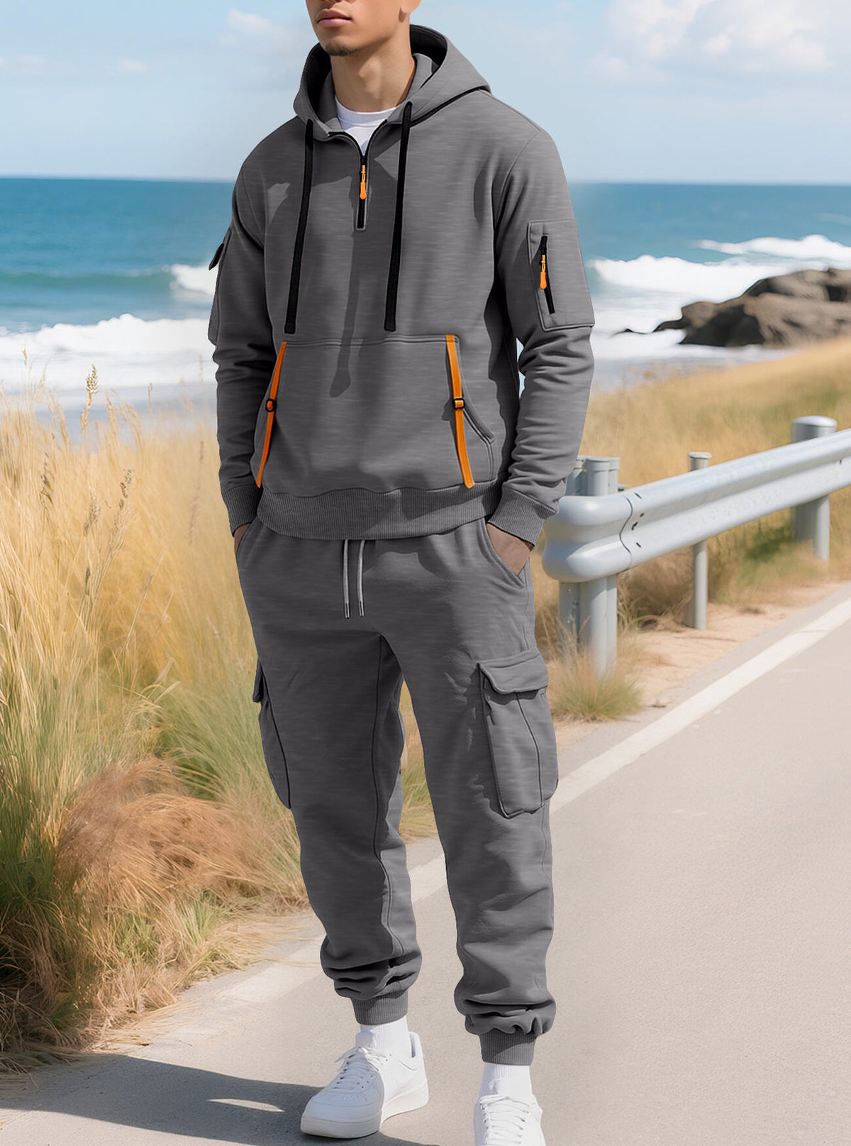 Blake Holloway Athleisure Cargo Tracksuit Set