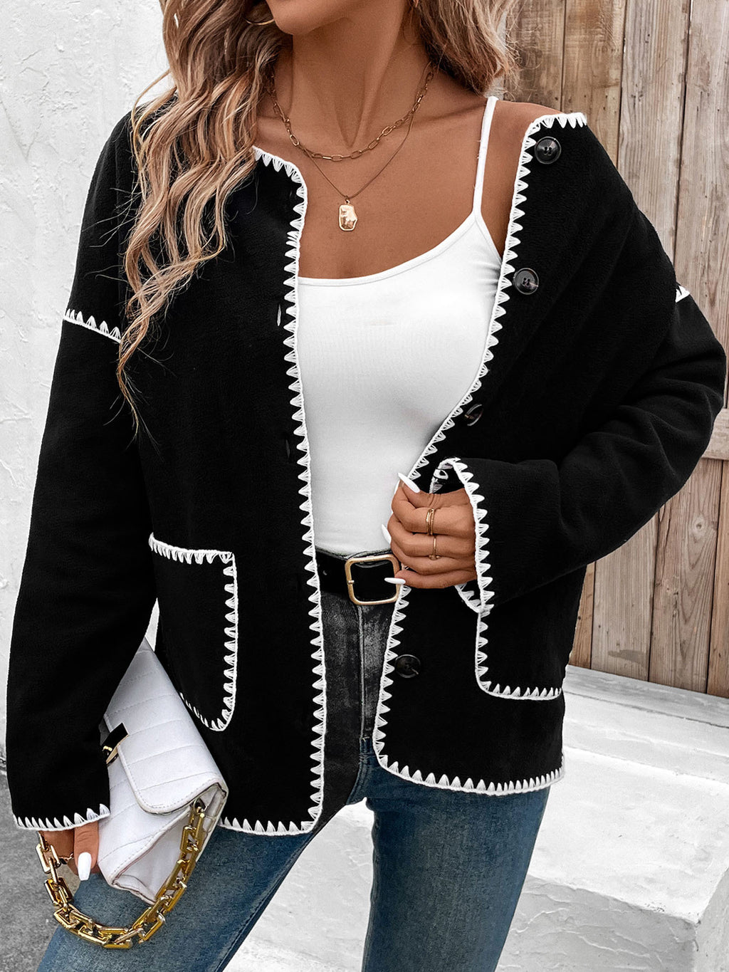 Léa French Lightweight Layer Jacket