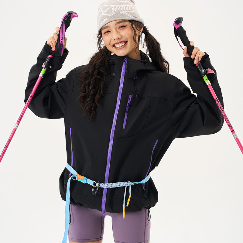 Ironpass Women's All-Weather Waterproof Hiking Jacket