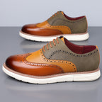 Veridian Signature Brogue Dress Sneakers